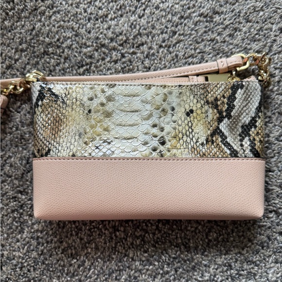 EUC Calvin Klein Snakeskin Crossbody Purse - Picture 8 of 8
